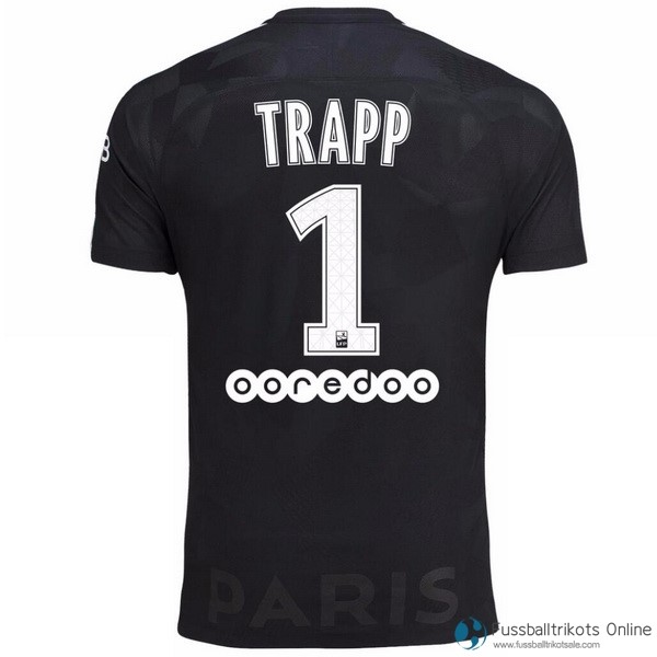 Paris Saint Germain Trikot Ausweich Trapp 2017-18 Fussballtrikots Günstig